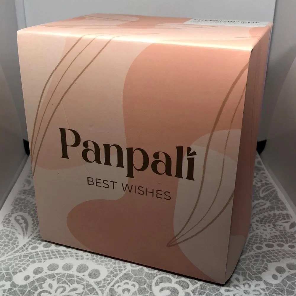 For MOM best wishes scented candle and wish card, new in box.